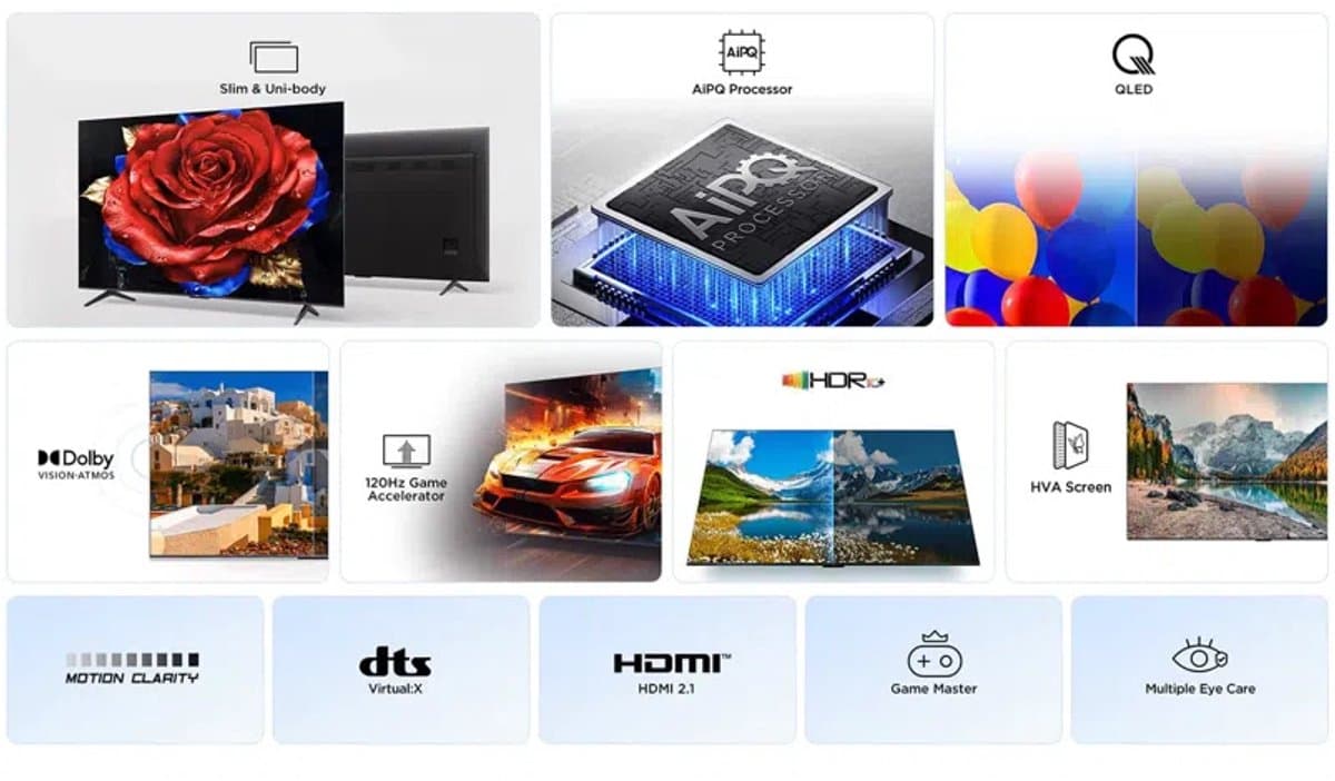 TCL 50T69C - 50 inch 4K QLED met Google TV thumbnail 3