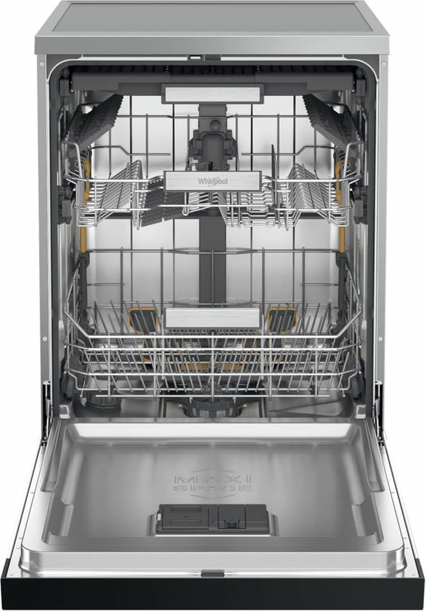 Whirlpool Vaatwasser | Model W7F HS41 X | Vrijstaand | 15 couverts | RVS | MaxiSpace-kuip thumbnail 6