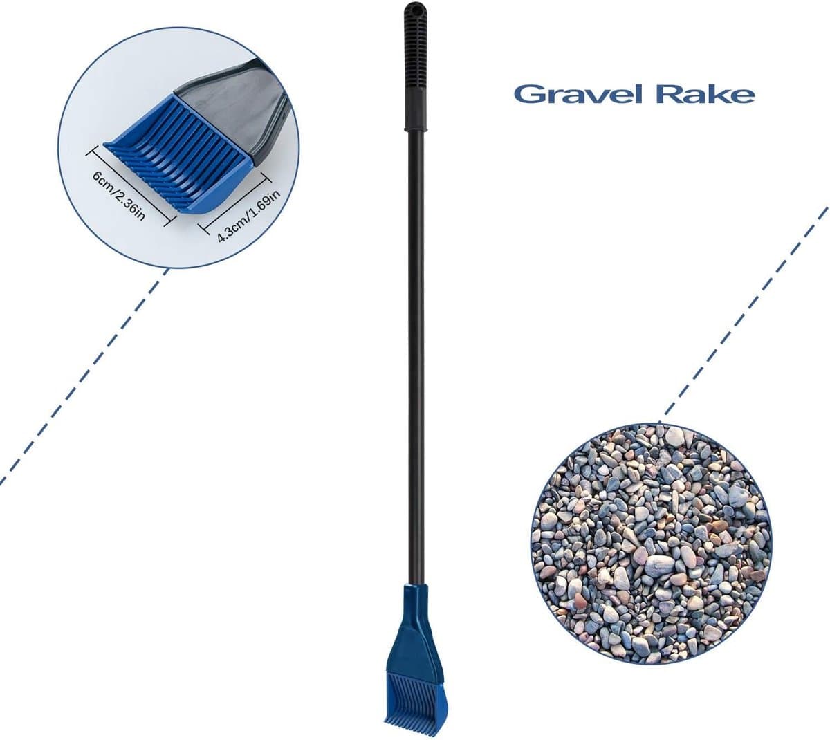 Complete Reinigen Set voor Aquarium - 5-in-1 Schoonmaakgereedschap thumbnail 2