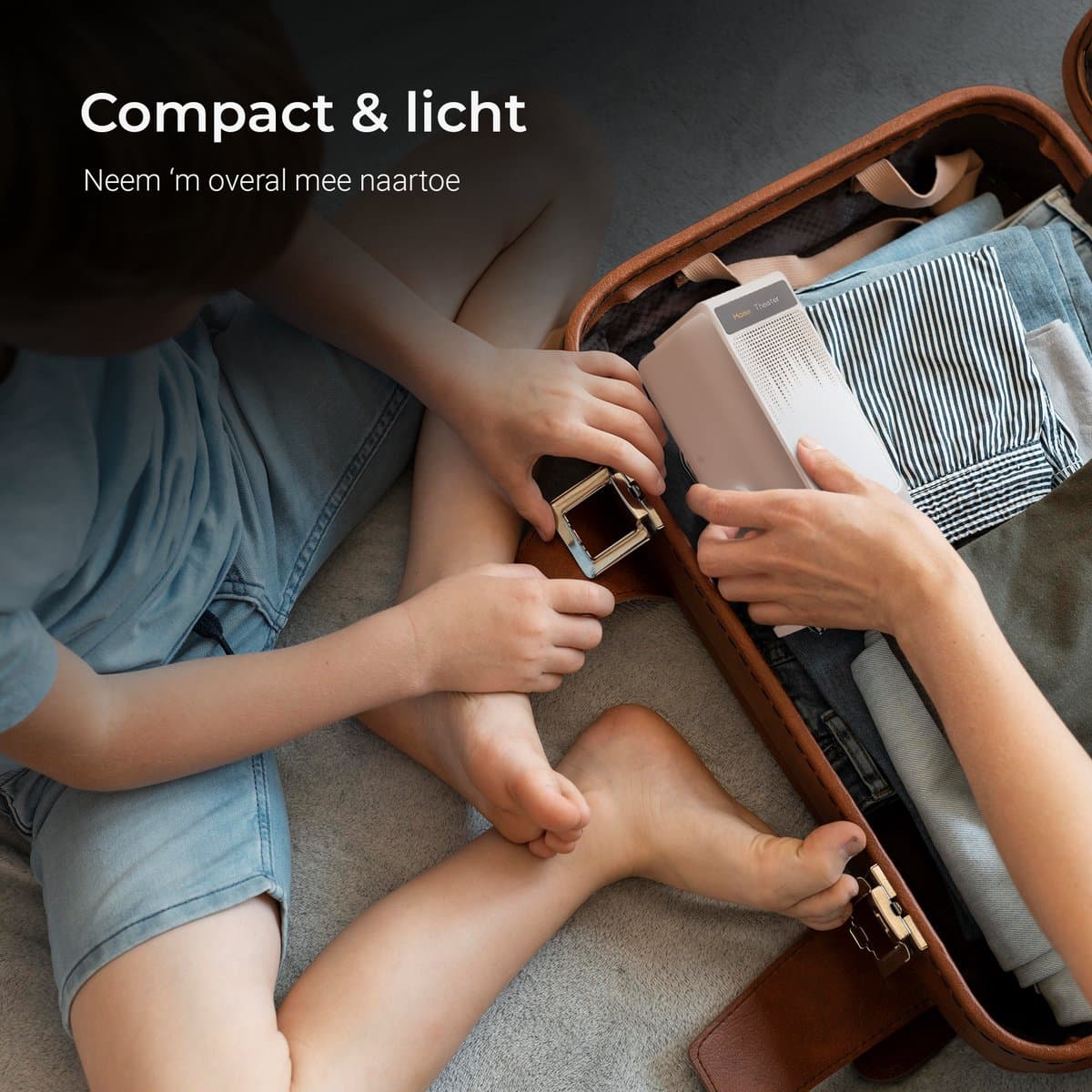 Lumenix® NEO Mini Beamer – Full HD Projector met Netflix, Android 13, WiFi 6 & Bluetooth 5.0 – Autofocus & 4D Keystone – Thuisbioscoop Beamer – Kleine Projector – Wit thumbnail 8