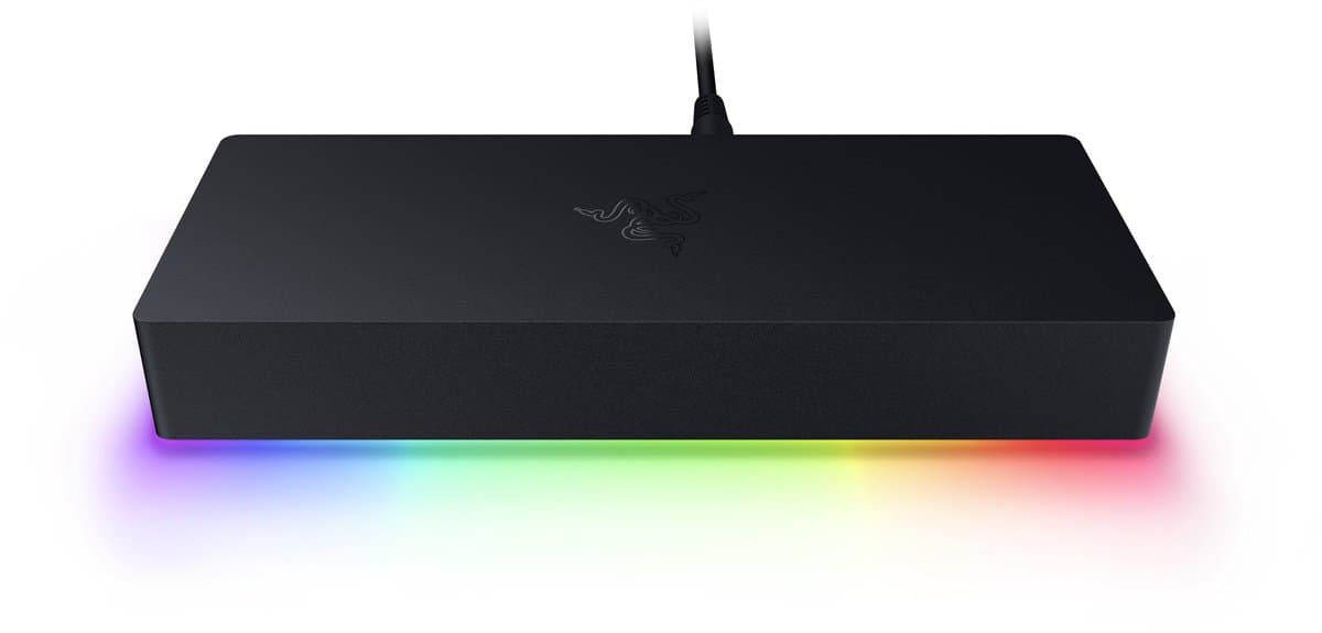 Razer Thunderbolt 5 Dock - Docking Station - 10 poorten - M.2-opslagsleuf - Chroma RGB - Zwart thumbnail 2