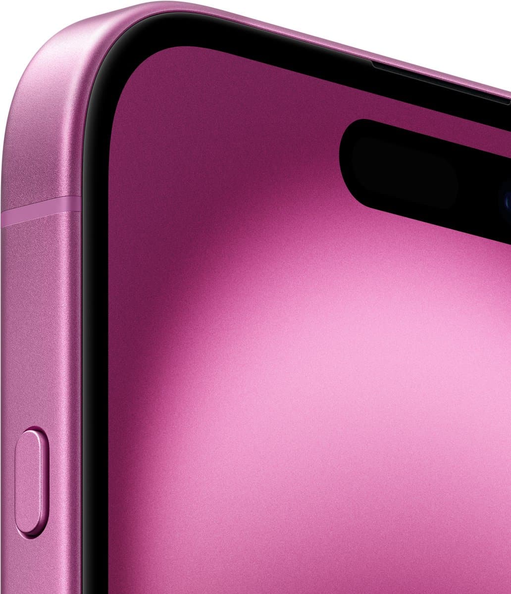 Apple iPhone 16 - 128GB - Roze thumbnail 2