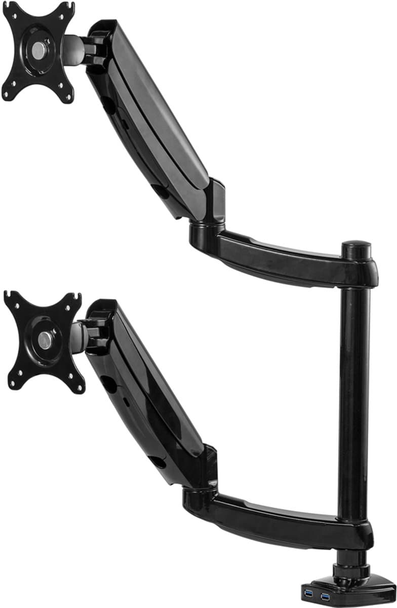 Fellowes Platinum dubbele monitorarm met gasveer thumbnail 8