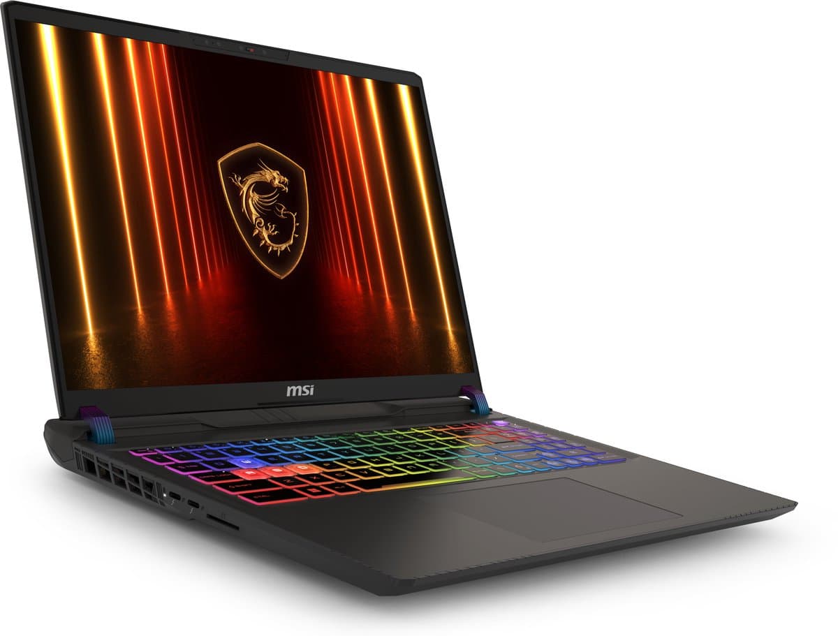 MSI Vector 16 HX AI A2XWHG-674NL - Gaming Laptop - 16 inch - RTX 5070 Ti - 32GB/1000GB thumbnail 4