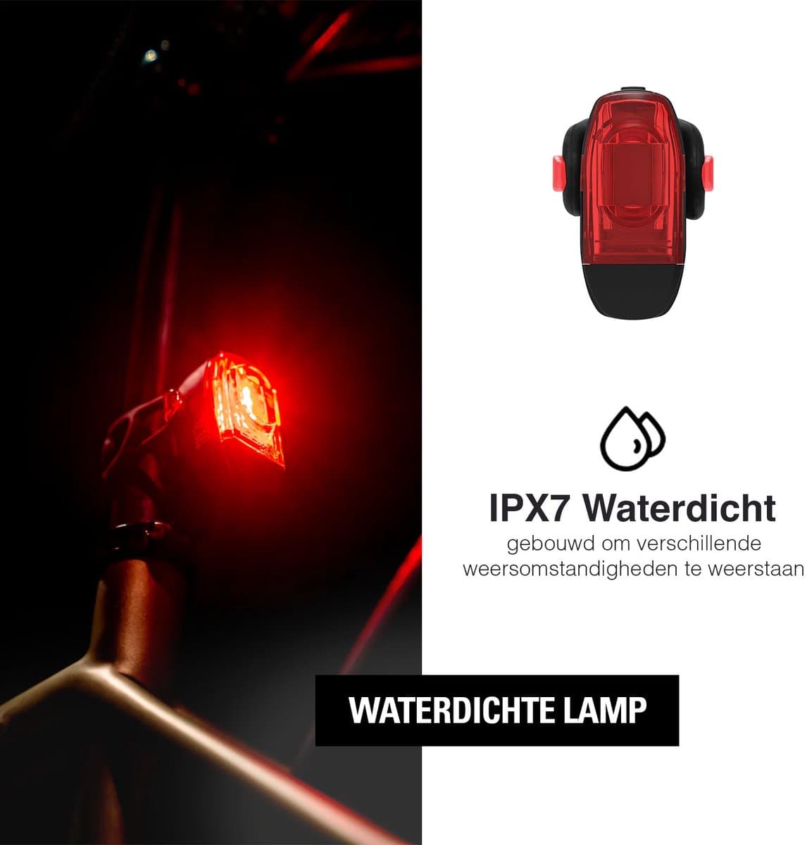 Lezyne Fusion Drive Pro 600 + KTC Drive Pro+ - Fietsverlichting set - Fietslicht voor en achter - Oplaadbaar - Waterdicht - 600 lumen - Zwart thumbnail 4