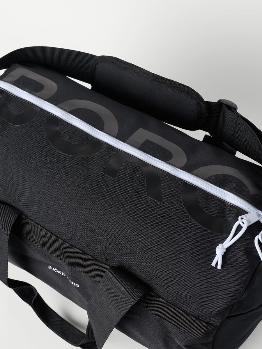 Björn Borg Sporttas Train to Live Zwart - 35 Liter - 100% Gerecycled Polyester thumbnail 3