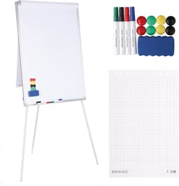 Productfoto van BRASQ Flipover - Verstelbaar Whiteboard - 70x100cm