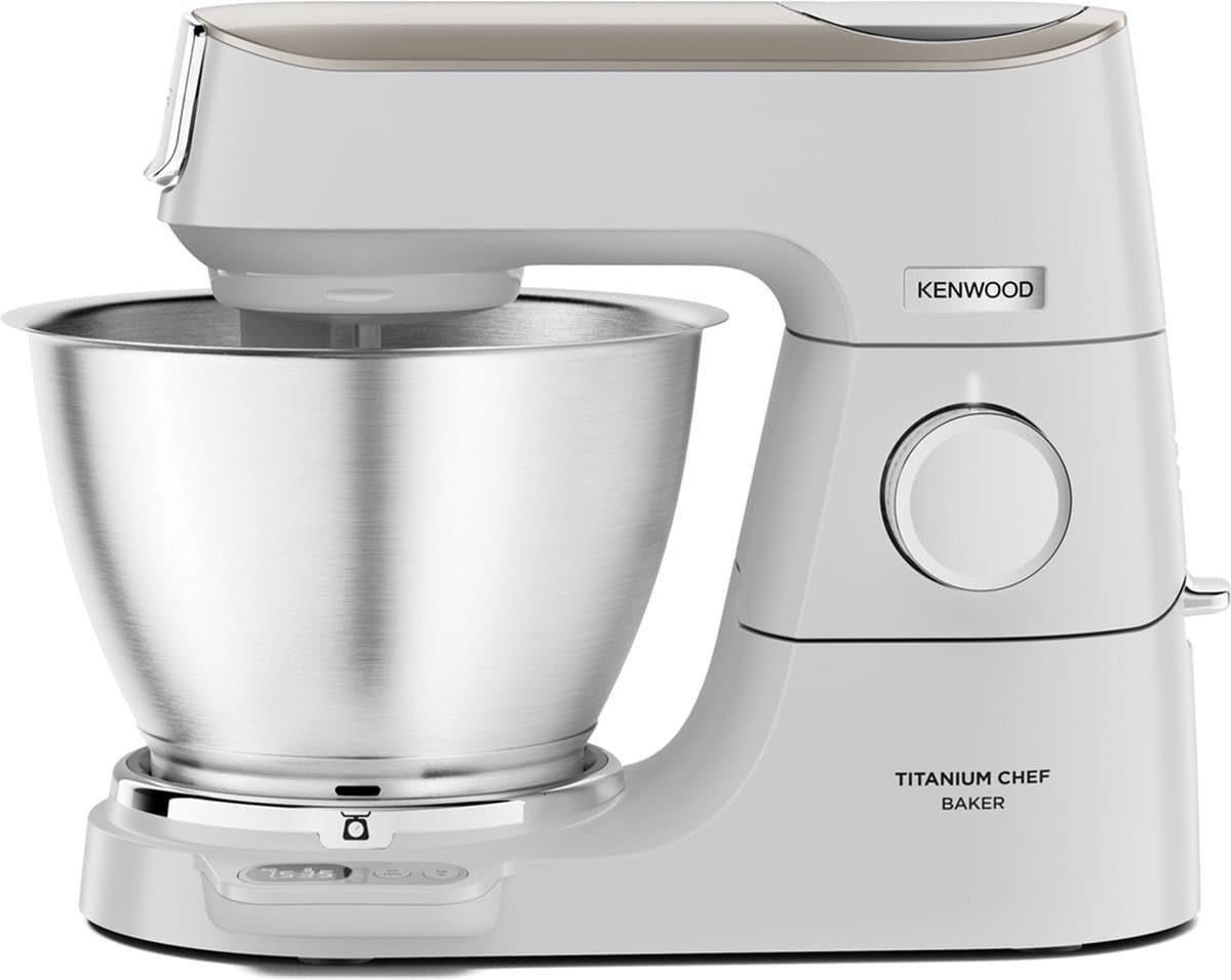Kenwood KVC65.001WH Chef Baker - Keukenmachine met weegschaal