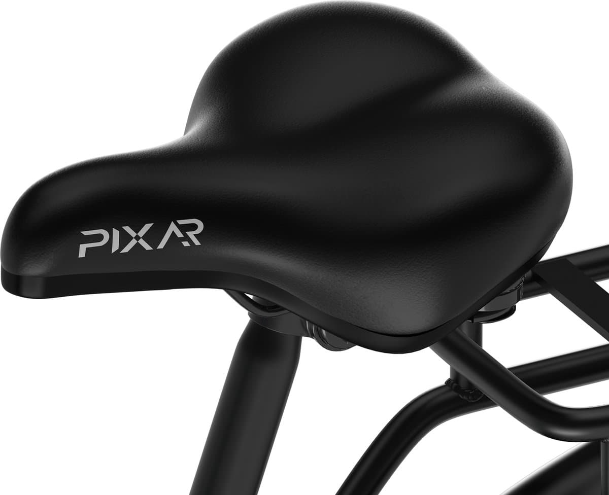 Pixar C1 Pro Elektrische Fiets - 250W Motor - 36V18Ah Accu - 28x1.95" Banden - Max Snelheid 25km/u - Max Bereik 80-100km - Shimano 7-Snelheden - Wit thumbnail 4