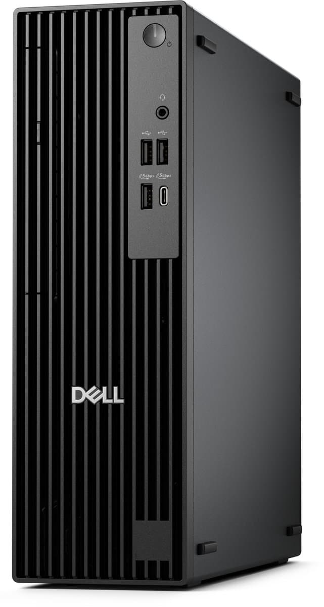 Dell Pro Slim QCS1250 - Compacte desktop PC - Intel Core i5‑14500 - 16 GB DDR5 - 512 GB SSD - UHD 770 Grafisch - Windows 11 Pro - Zwart thumbnail 2