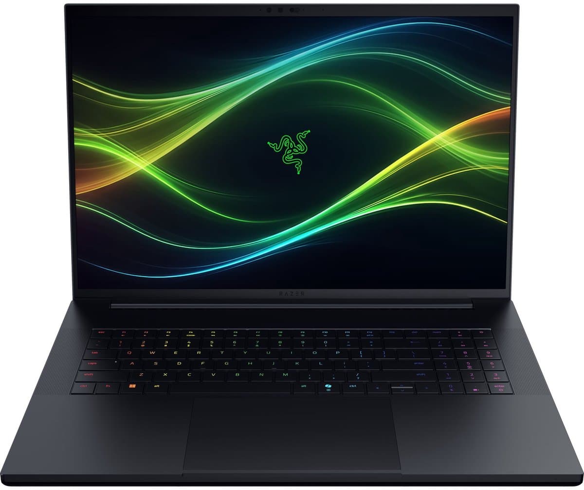 Razer Blade 18 Gaming Laptop - 18" Dual UHD+ 240Hz | FHD+ 440Hz - Intel Ultra 9 290HX Plus - 32GB RAM - RTX 5080 - 1TB - QWERTY