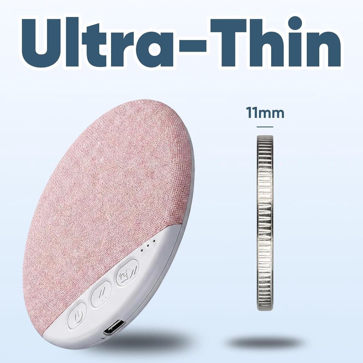 Slaapsprekers Kussen Luidspreker: ultradun, Bluetooth 5.4, witte ruis thumbnail 7