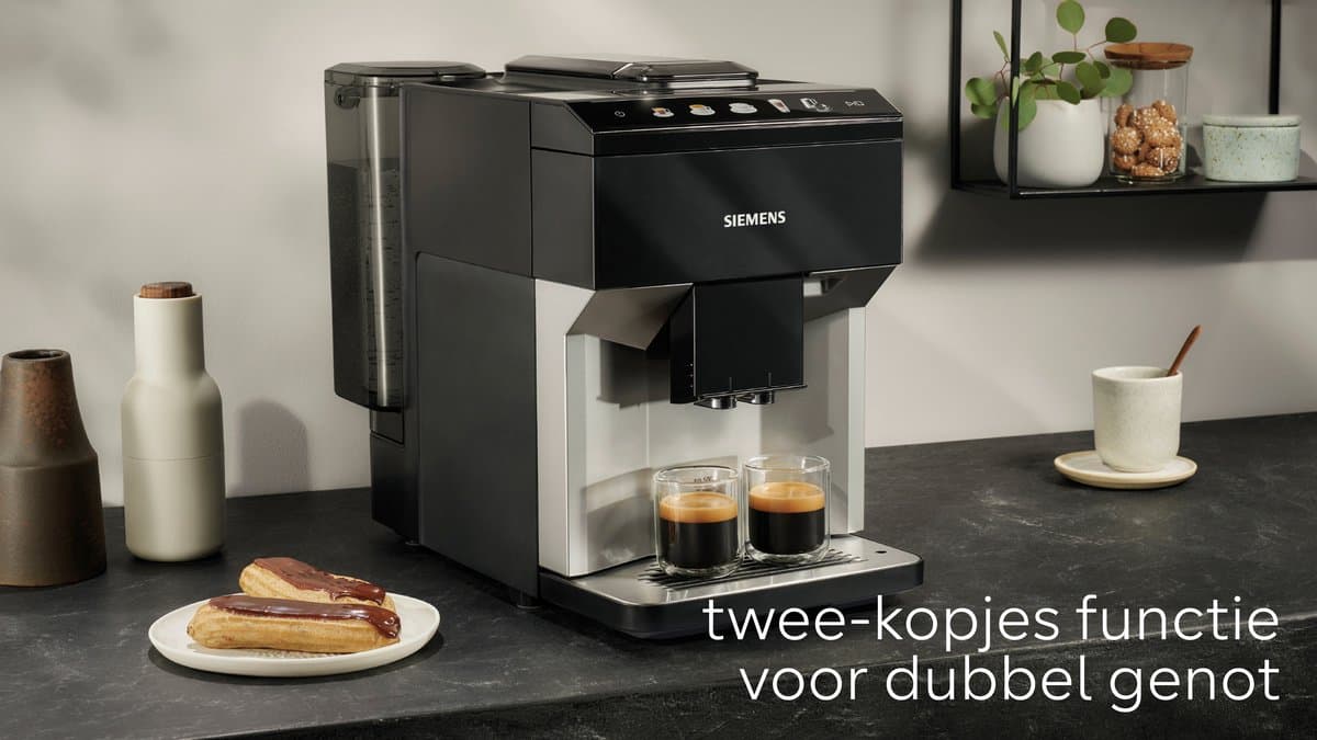 Siemens EQ500 TP511R01 - Volautomatische Espressomachine - Licht zilver thumbnail 7