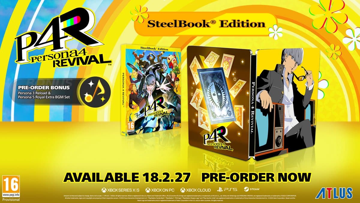 Persona 4 Revival Steelbook Edition - PS5 thumbnail 2