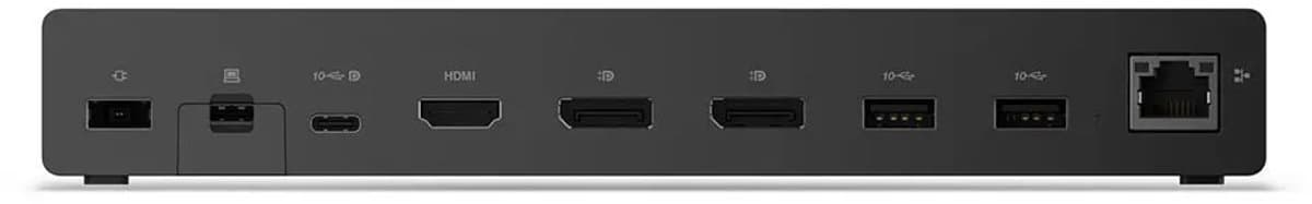 Lenovo ThinkPad USB4 Dock 5000 Bedraad Thunderbolt 4 Zwart thumbnail 4