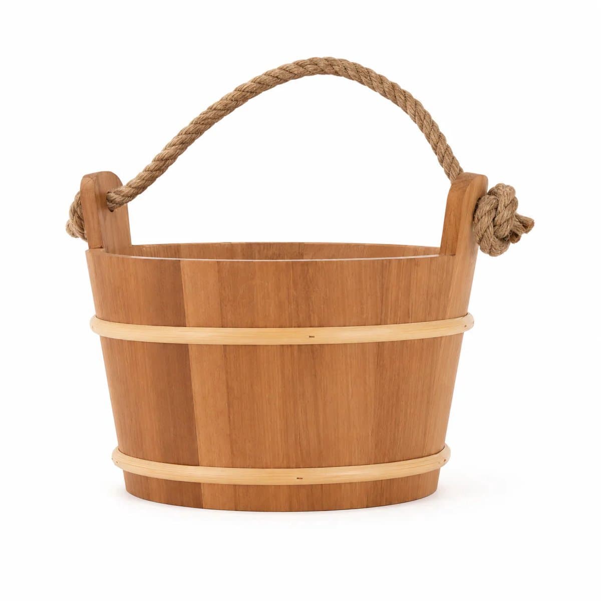 Heetvik Sauna Emmer - Elzenhout, 4L, Touwhandvat thumbnail 5