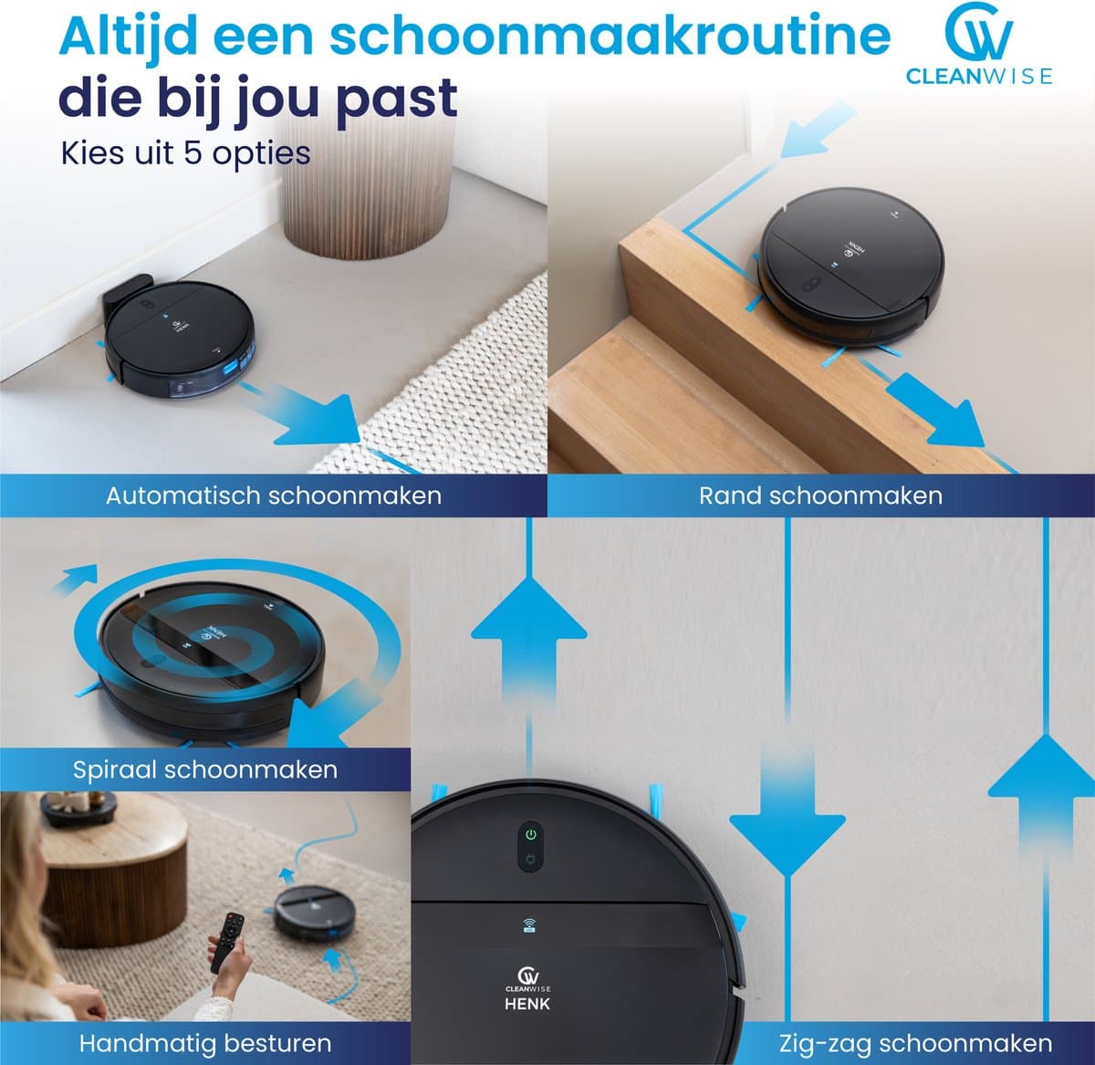 CleanWise Henk met dweilfunctie en app thumbnail 8