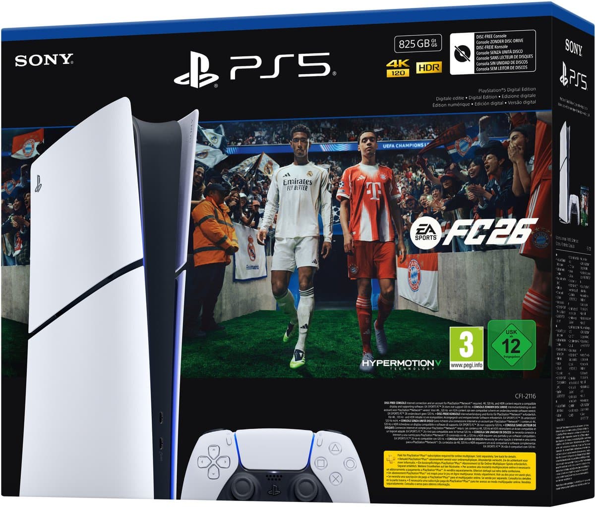PlayStation 5 Digital Edition - 825 GB – EA SPORTS FC 26 bundel thumbnail 6