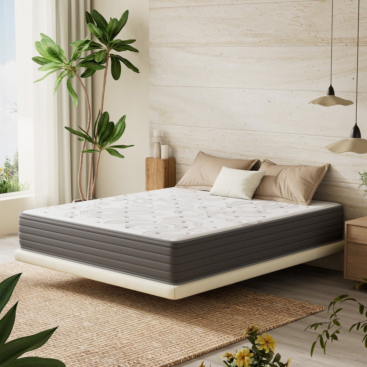Matras Matras 140x200, 25cm, 7-zones - Ergonomische Steun