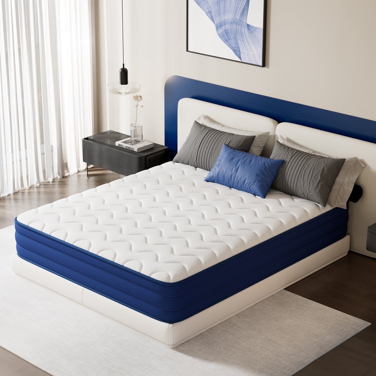 HOMAVO Matras 160x200 - 7-zones pocketvering H3 - afbeelding 1