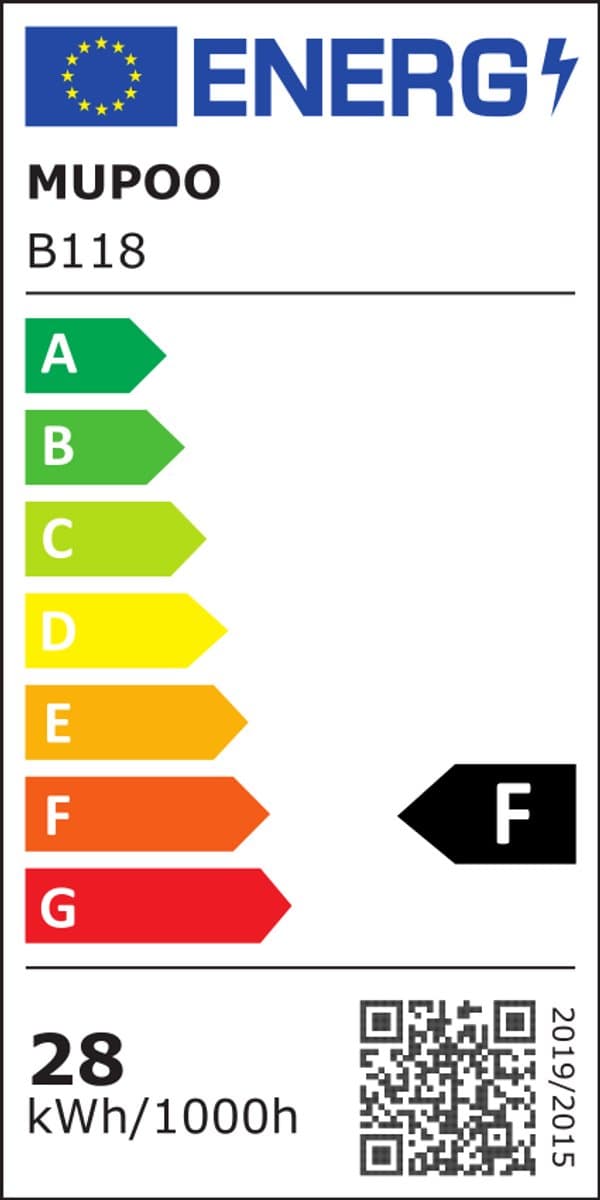 MUPOO Moderne Zwart plafondventilator met verlichting 106cm-Afstandsbediening en App-Stille &Zomer en Winterstand-Dimbaar& 6 Snelheden -ventilator lamp plafond Voor Slaapkamer Woonkamer-Multiplex Omkeerbare bladen thumbnail 2