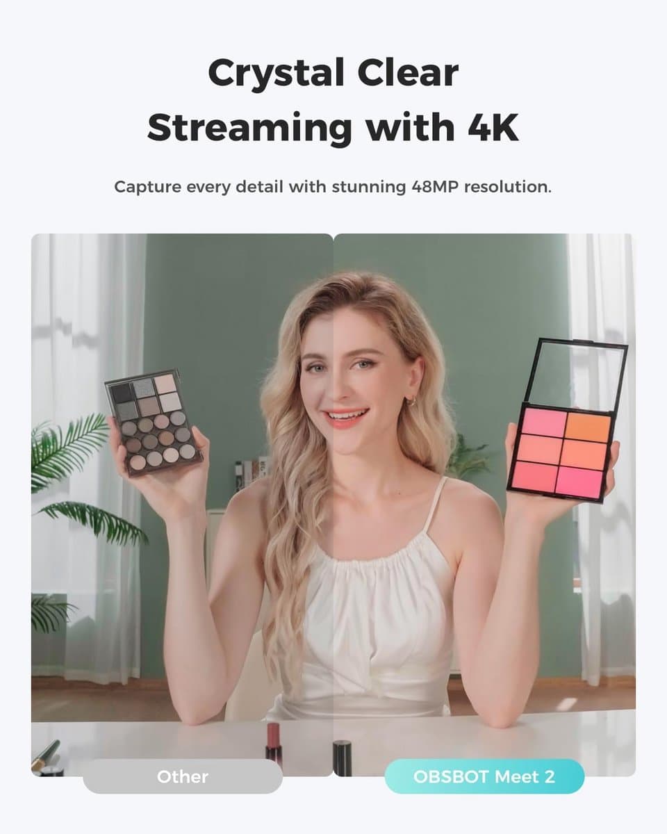Webcam voor PC - Streaming Camera - 4K Kwaliteit - video gadget thumbnail 5