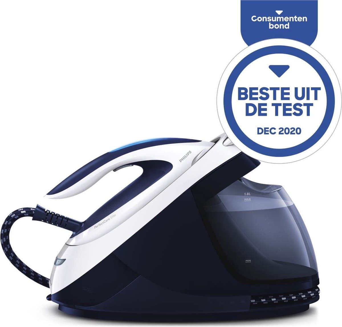 Philips PerfectCare Elite GC9614/20 stoomgenerator met OptimalTEMP thumbnail 2