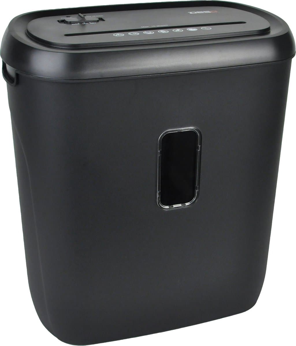 DESQ® Papierversnipperaar 20050 | 11 vel | 4 x35 mm snippers | P4 | Ook creditcards | 21 liter opvangbak | Vulniveau venster thumbnail 2