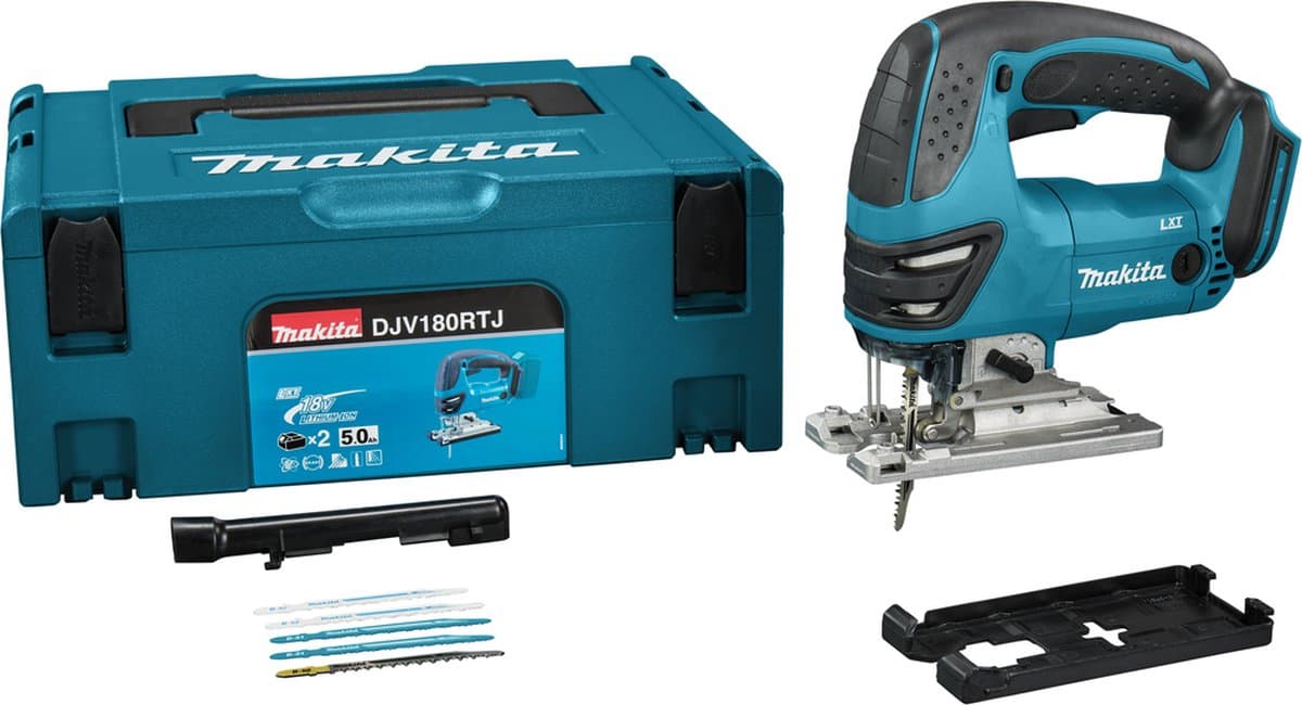 Makita DJV180ZJ decoupeerzaag 18V body met vierkante zaagas thumbnail 3