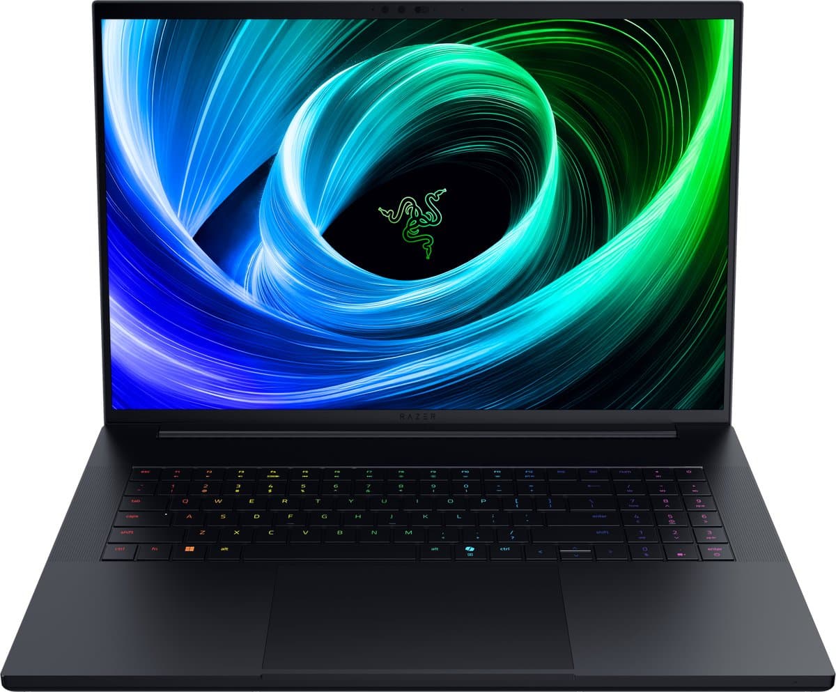 Razer Blade 18 Gaming Laptop - 18" UHD+ 240Hz LCD - Intel Ultra 9 275HX - 32GB RAM - RTX 5080 - 1TB - afbeelding 1