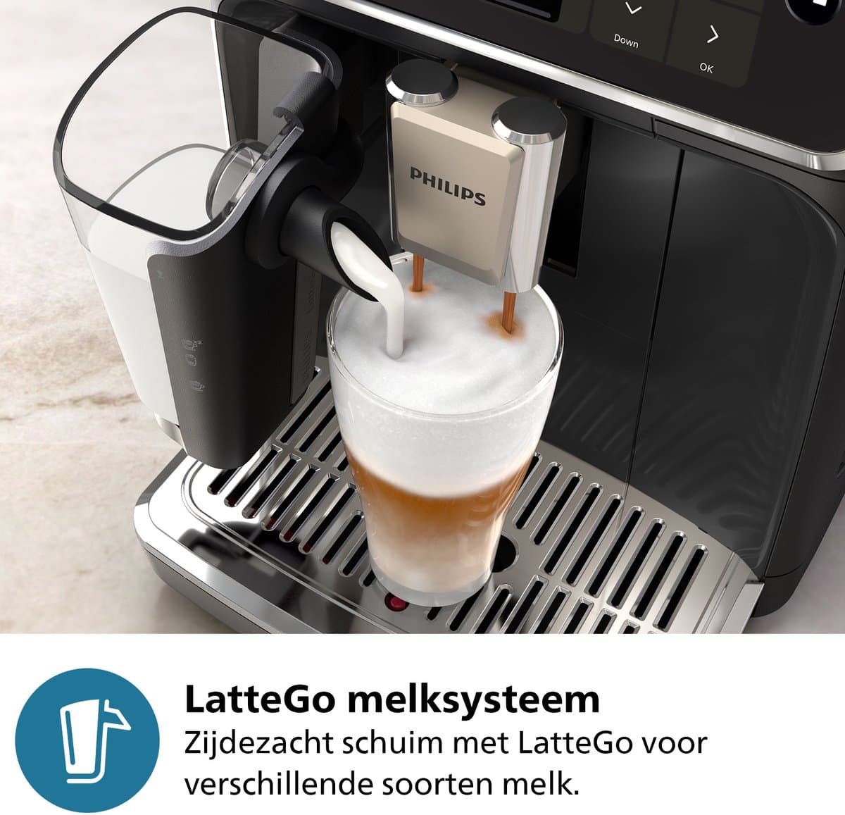 Philips EP2334/10 LatteGo 2300 – Volautomaat met SilentBrew thumbnail 4