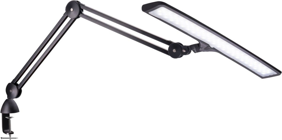 Daylight Lumi E35501 - Dimbare LED bureaulamp 15W - Zwart