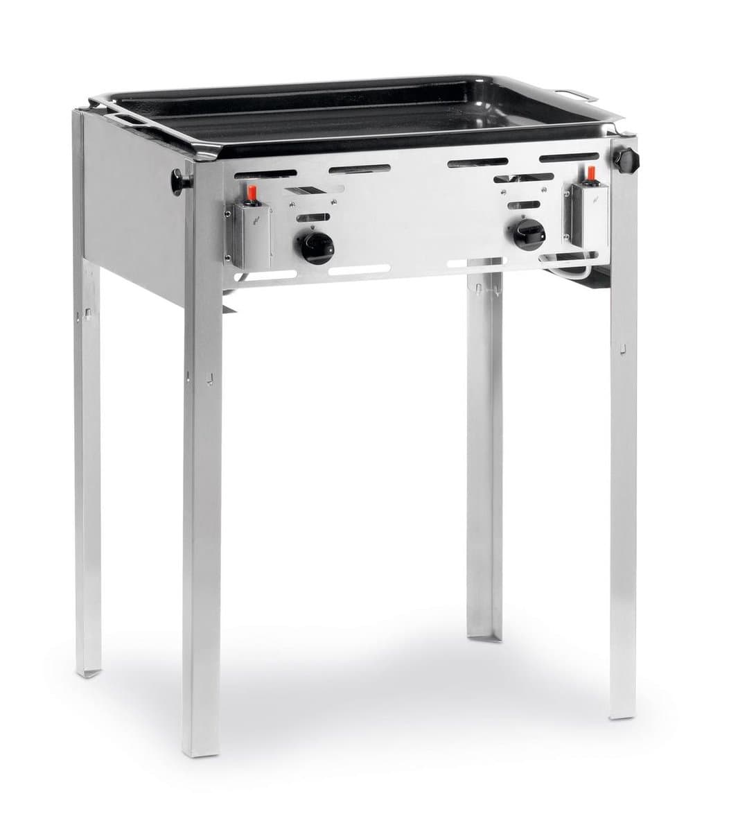HENDI Grill-Master Maxi – Krachtige barbecue – 11,6kW – 650x540x840 mm – Inclusief gasslang en drukregelaar thumbnail 8