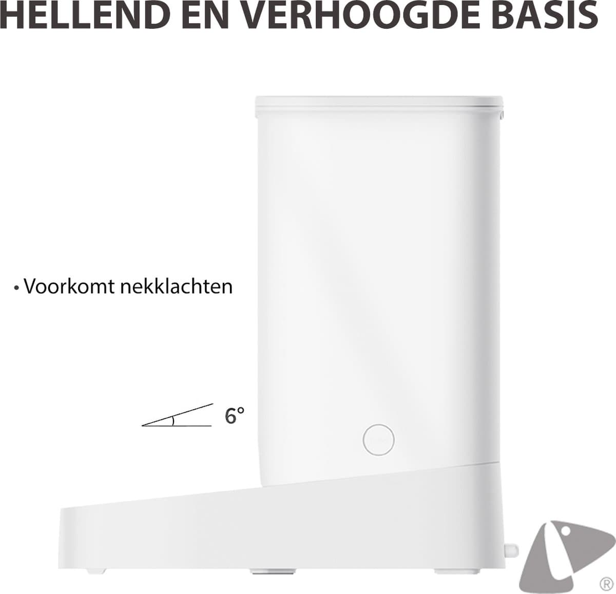 Petkit - Fresh Element Solo - Automatische voerbak voor kat en hond - Wit - App bediening thumbnail 4