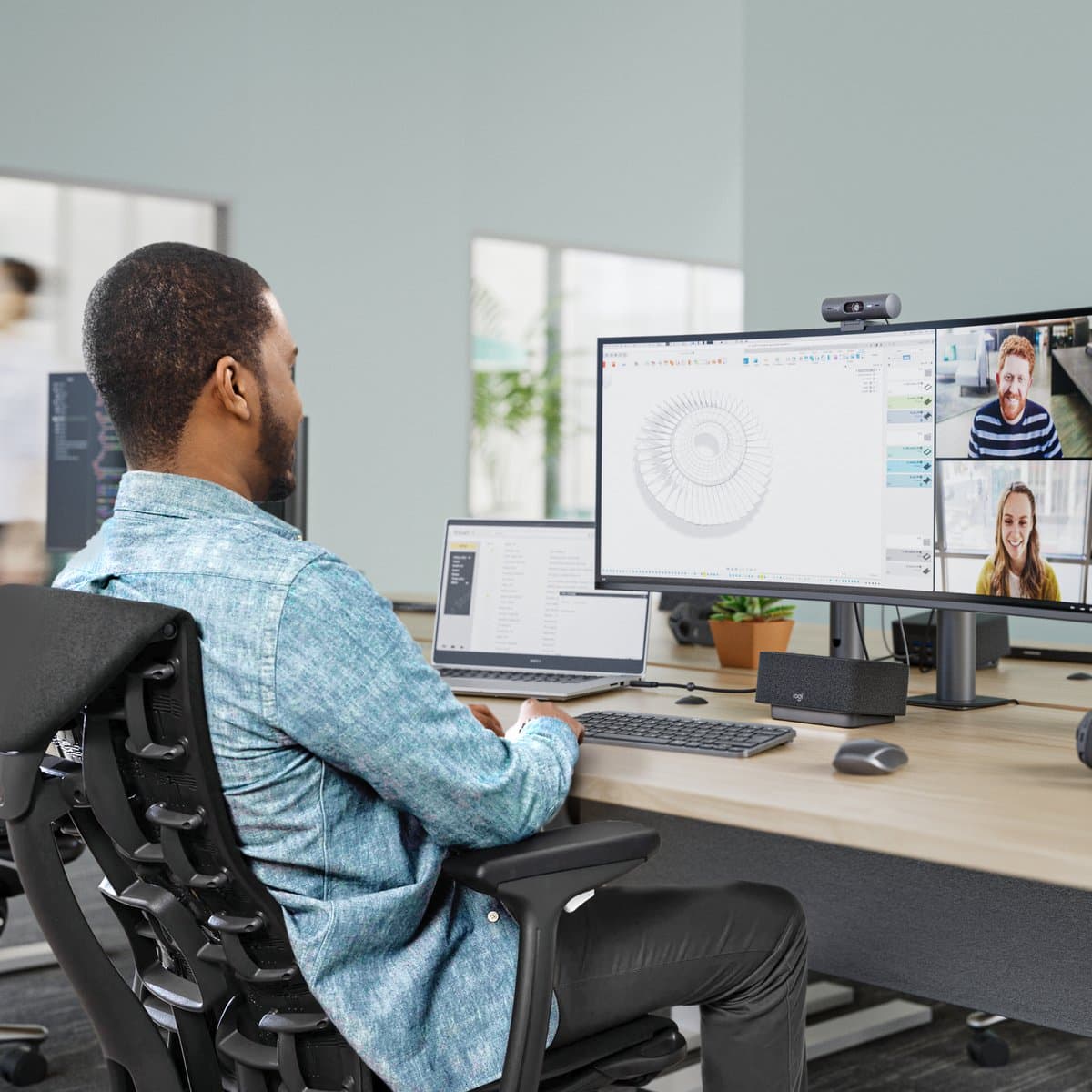 Logitech BRIO 505: 1080p webcam met automatische framing thumbnail 8