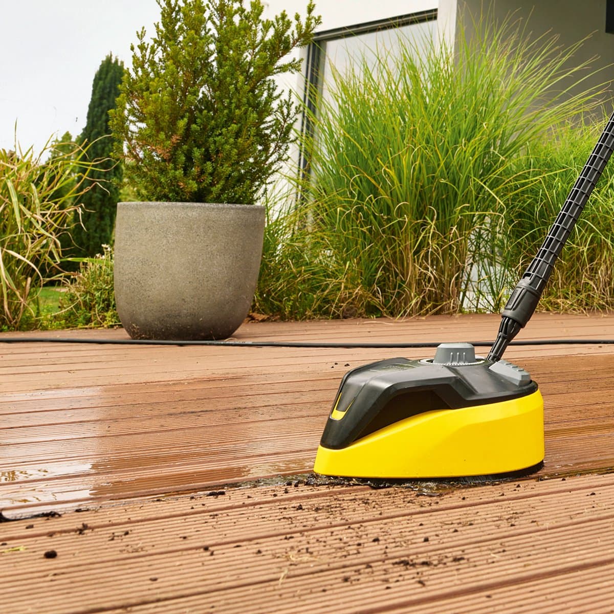 Kärcher K 7 Premium Power Flex Home eco!Booster set Hogedrukreiniger - Incl. T 7 Plus Terrasreiniger & eco!Booster - Slanghaspel - PremiumFlex hogedrukslang - 180 bar - 600 l/u - 60 m²/u thumbnail 8