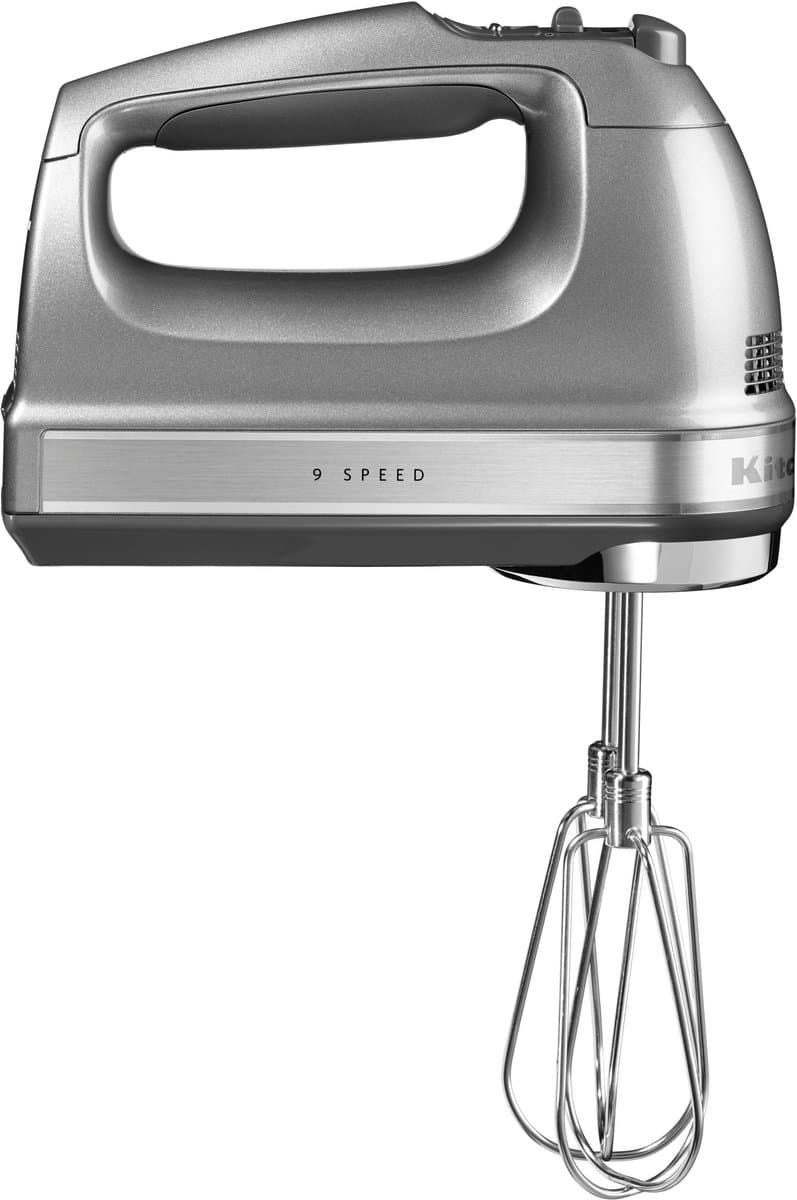 KitchenAid 5KHM9212ECU - Handmixer - 9 snelheden - Silver - afbeelding 1