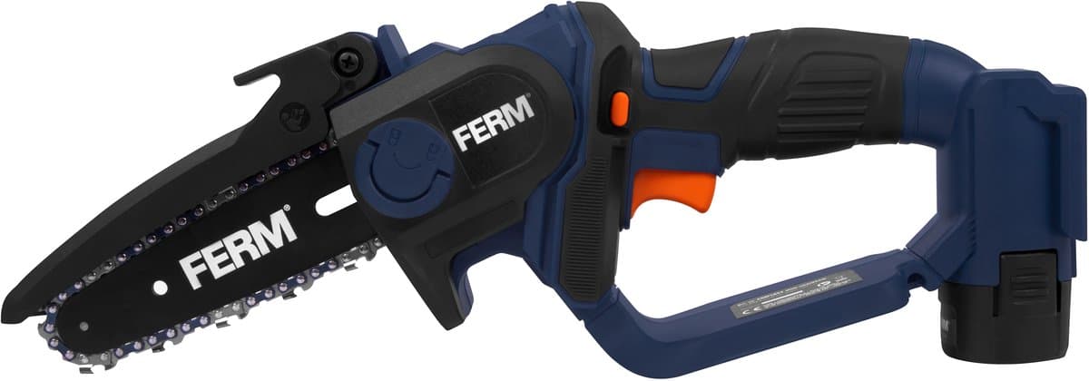 FERM - CSM1052 - Accu - kettingzaag - 12V - Mini kettingzaag - Draadloze mini kettingzaag - met 1.5Ah - accu - en - USB-C laadkabel thumbnail 2