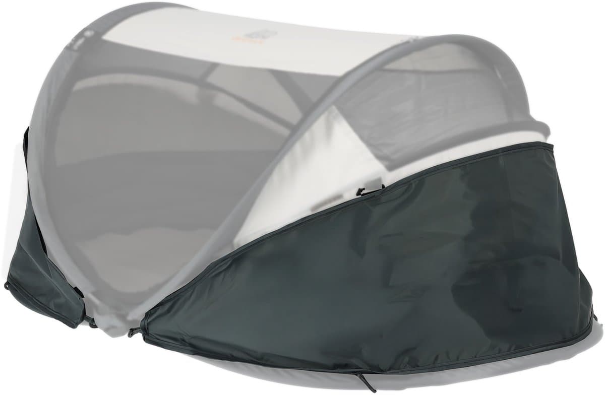 Deryan Baby Luxe Windscreens - Antraciet - UV protected - Windbescherming thumbnail 2