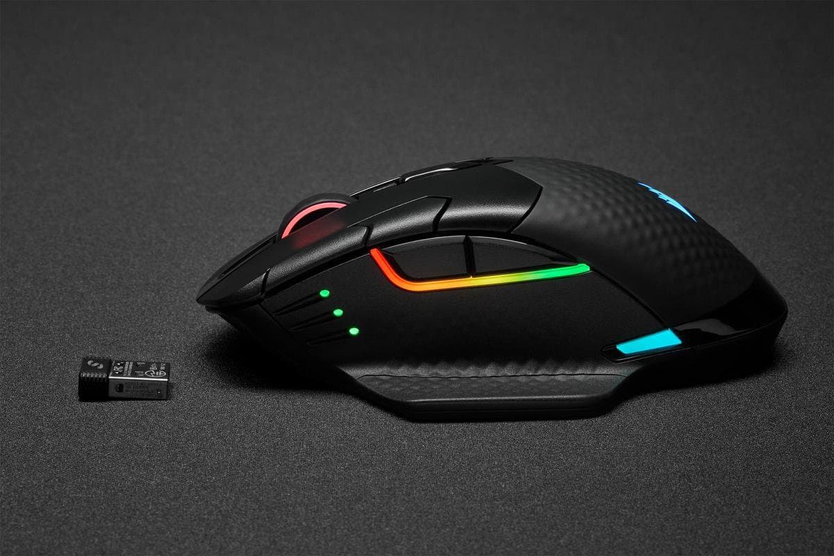 Corsair Dark Core RGB Pro - Draadloze Gaming Muis - 18000 DPI - Zwart thumbnail 7