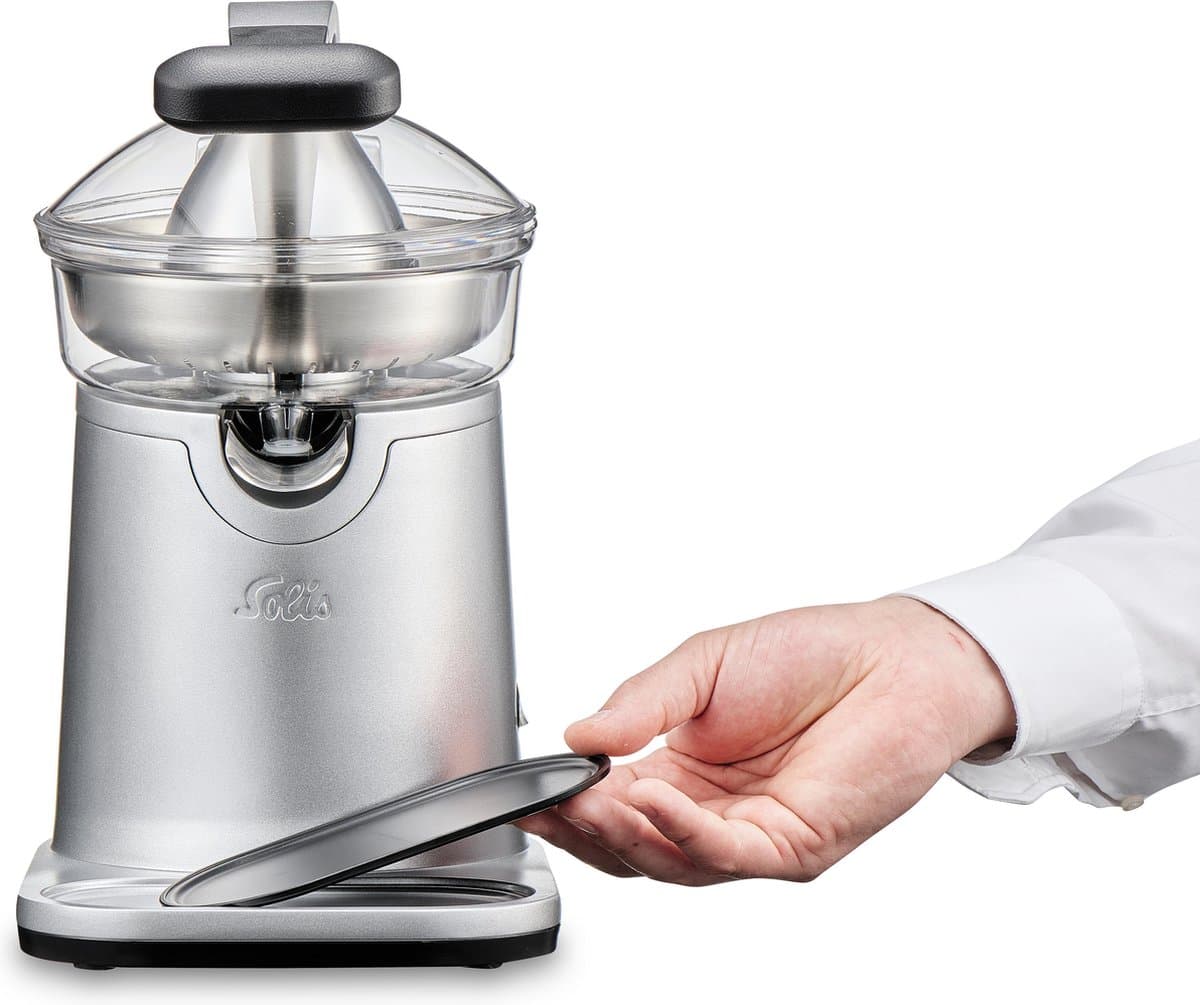 Solis Citrus Press Station 8454 Citruspers Elektrisch - Sinaasappelpers - Zilver thumbnail 7