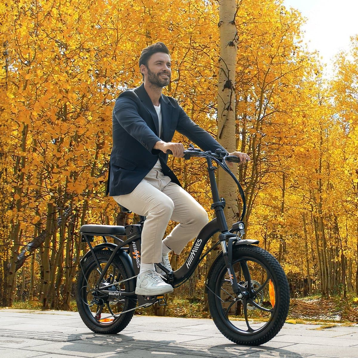 Hillmiles MilePort 1 – Opvouwbare e-bike 250W, 20 inch thumbnail 8