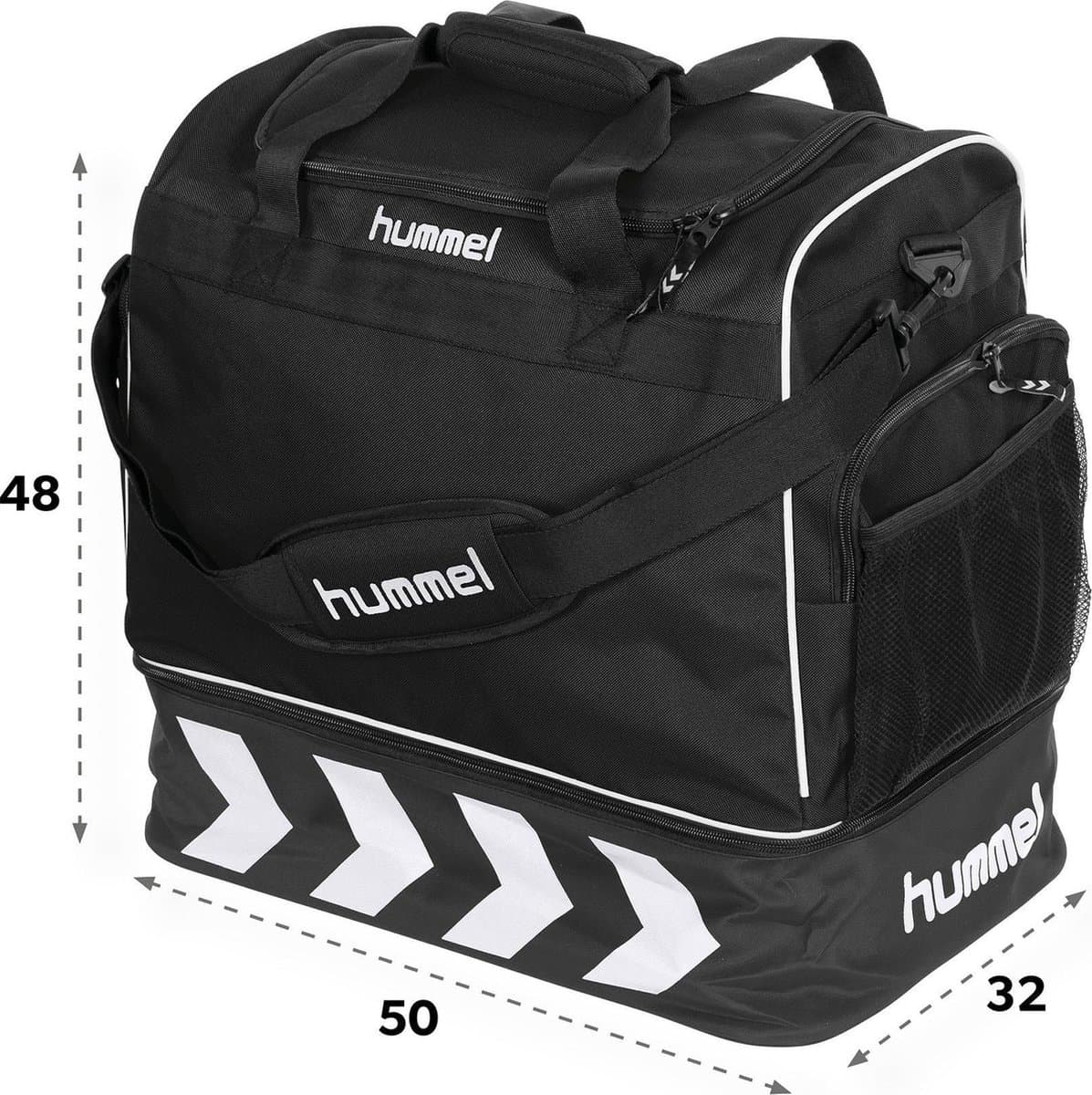 Hummel Pro Bag Supreme - Sporttas - Zwart - maat S thumbnail 2