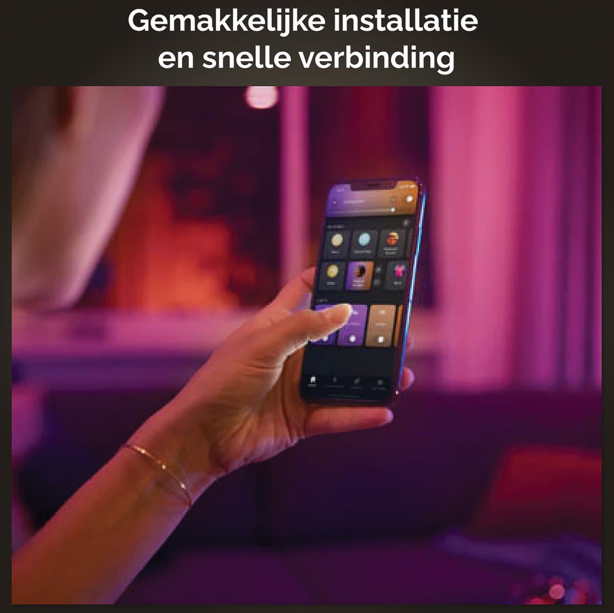 Philips Hue Ensis hanglamp - kleurenverlichting wit thumbnail 5