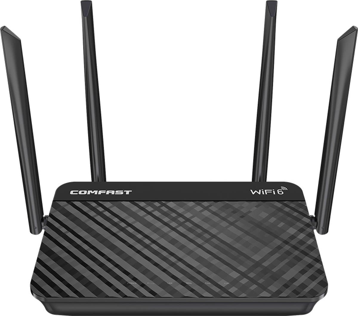 Viatel WiFi 6 Mesh Router 1800Mbps met 4 externe antennes