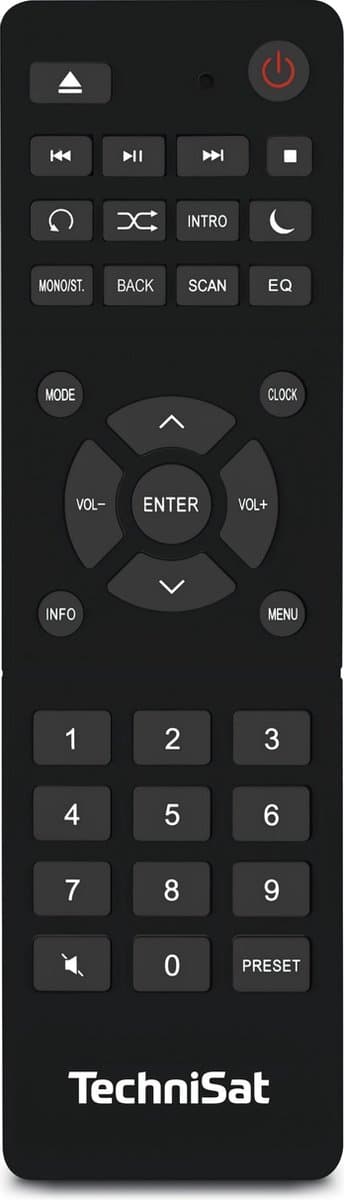 Technisat Digitradio 370 CD IR, DAB+, FM, internetradio en CD - zwart thumbnail 7