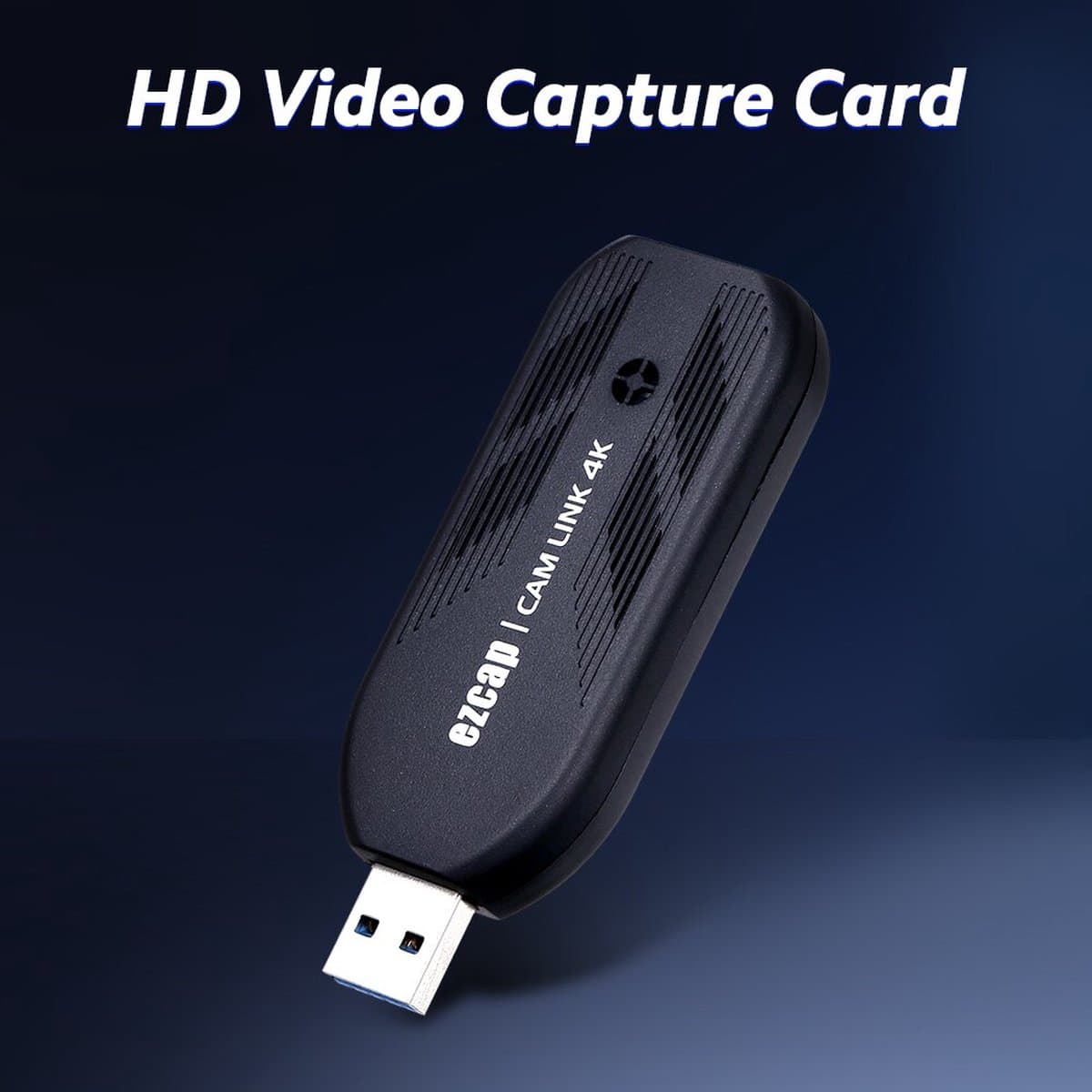 Ezcap CAM LINK 4K USB Video Capture Card Mini USB3.0 DLSR Camera Video DV Live Broadcast HD Capture Card Wide Compatibility thumbnail 2