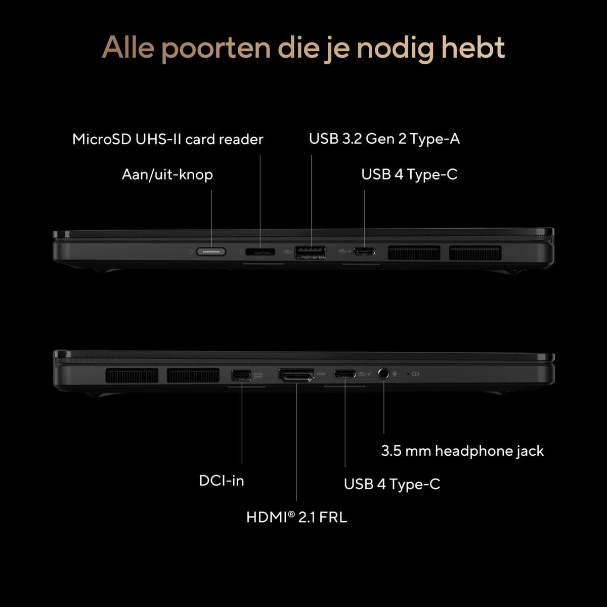 ASUS ProArt PX13 HN7306EA-LX004X - Copilot+ 2-in-1 Laptop - Ryzen Al Max+ 395 - 64GB/1000GB - 3K OLED - 13.3 inch thumbnail 6
