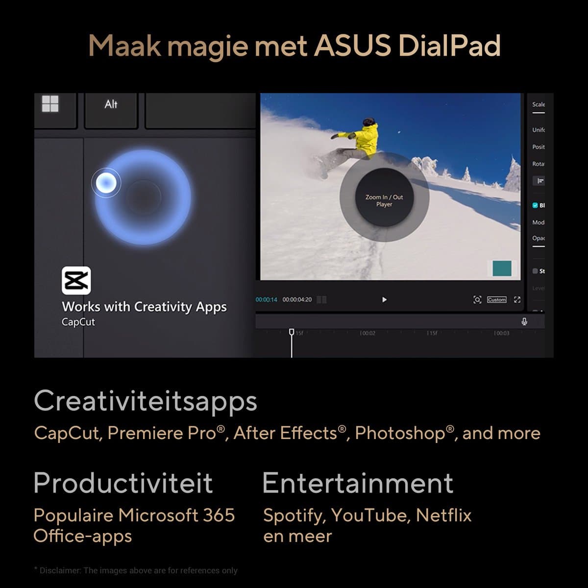 ASUS ProArt PX13 HN7306EA-LX004X - Copilot+ 2-in-1 Laptop - Ryzen Al Max+ 395 - 64GB/1000GB - 3K OLED - 13.3 inch thumbnail 7