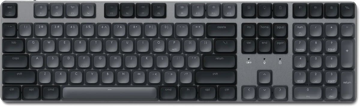 Satechi SM3 Slim mechanisch backlit keyboard / toetsenbord - Grijs